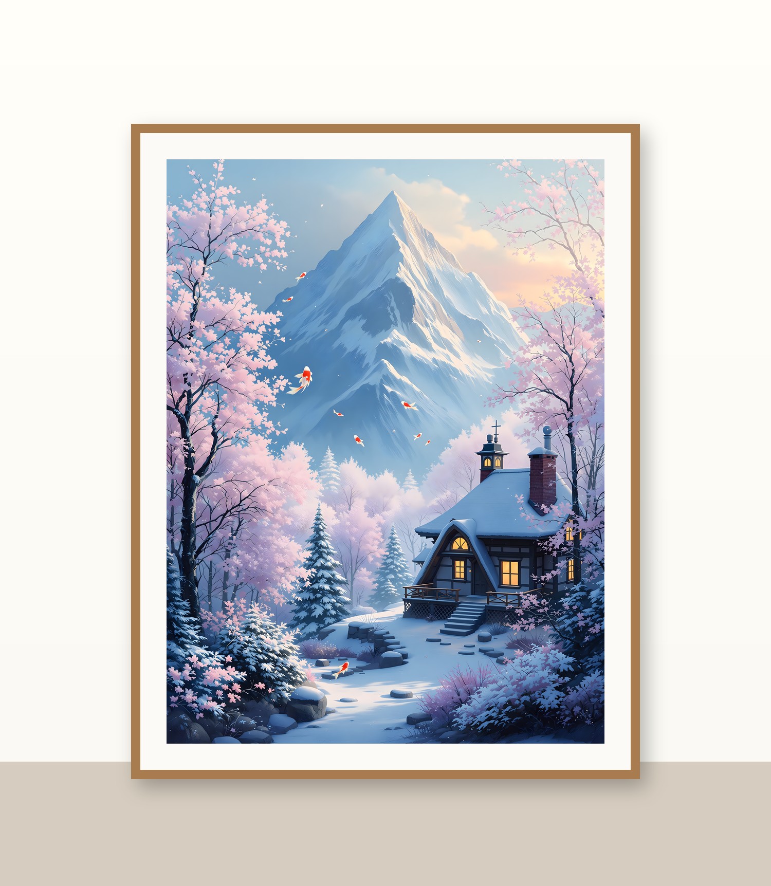 Oak frame