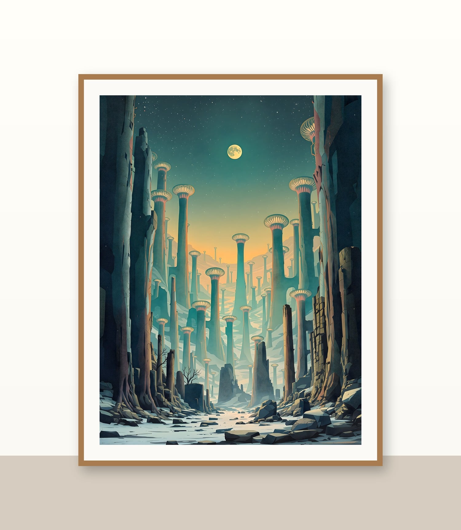 Oak frame
