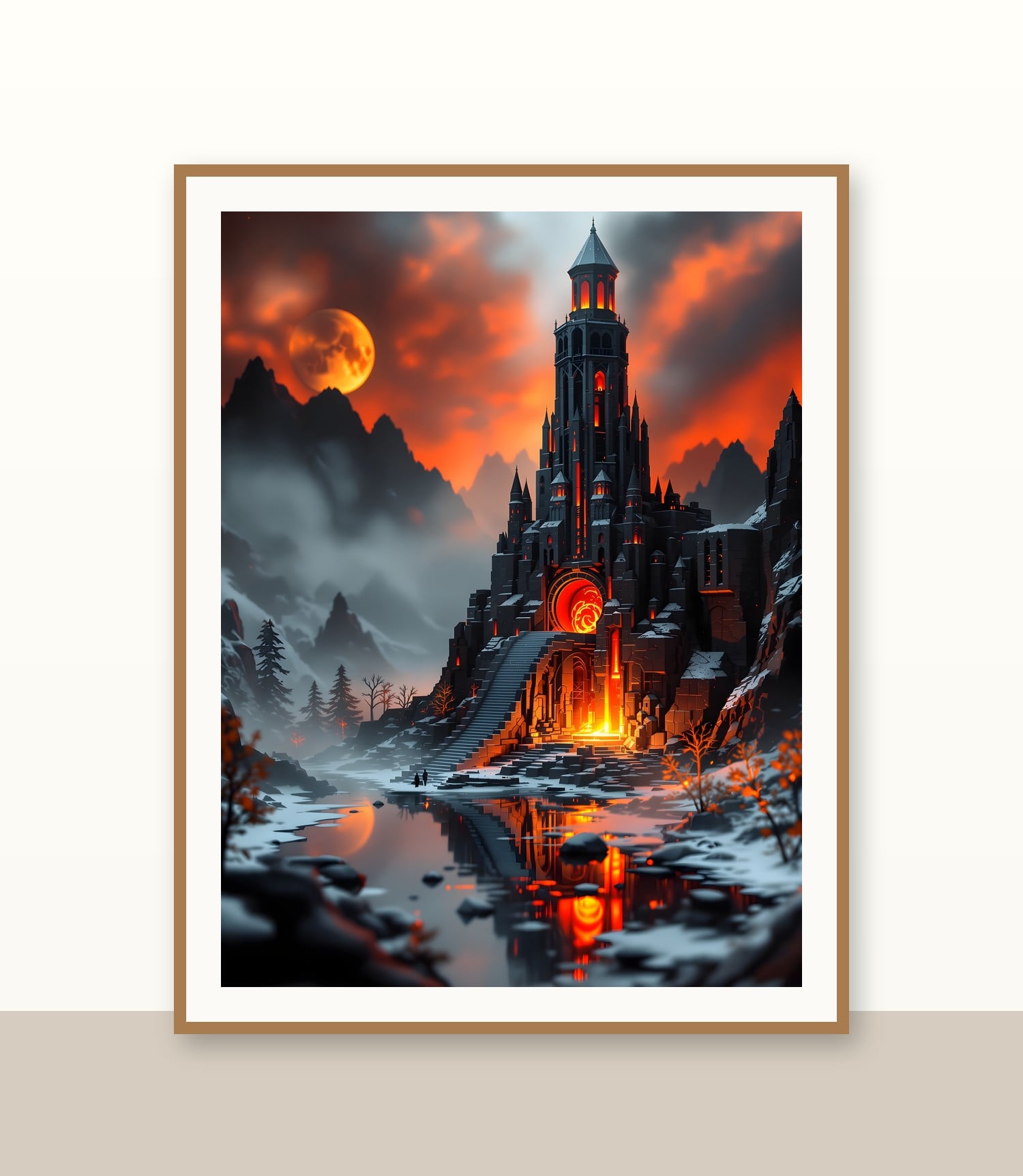 Oak frame