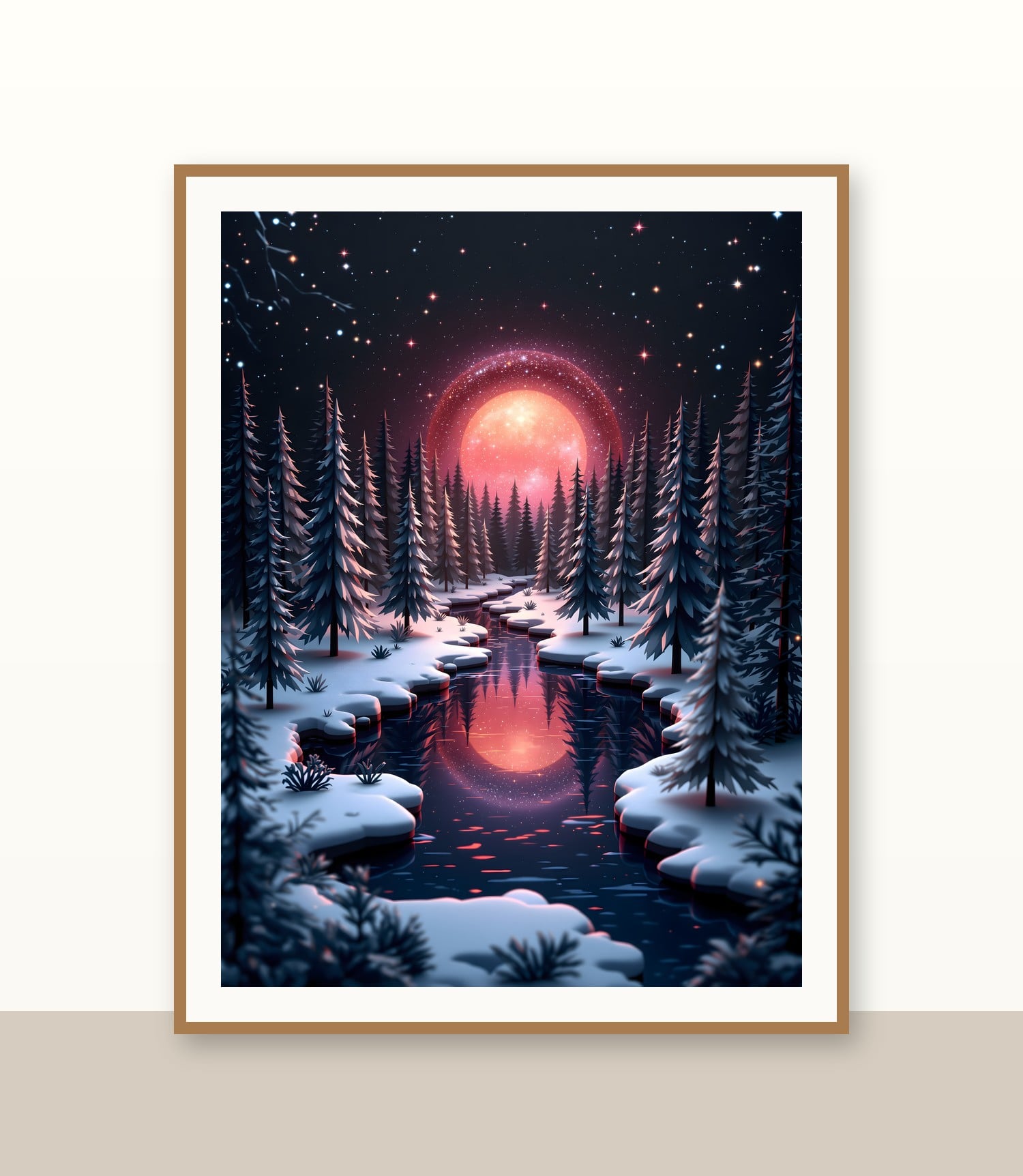 Oak frame