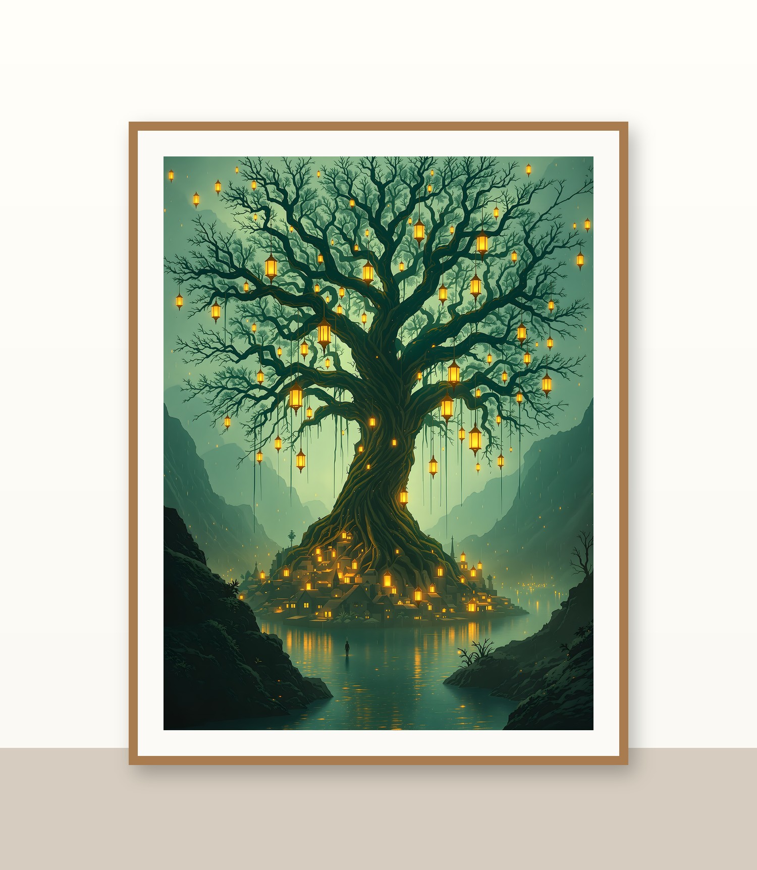 Oak frame