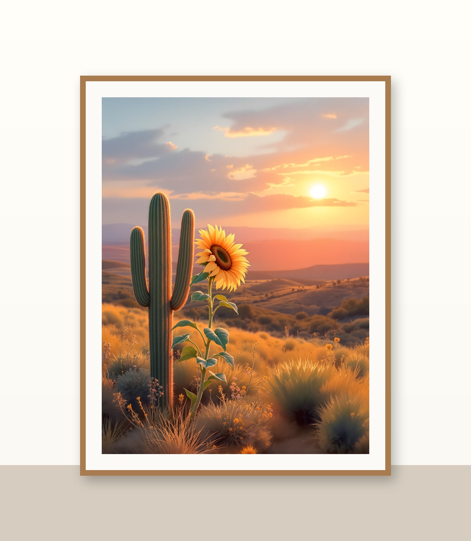 Oak frame