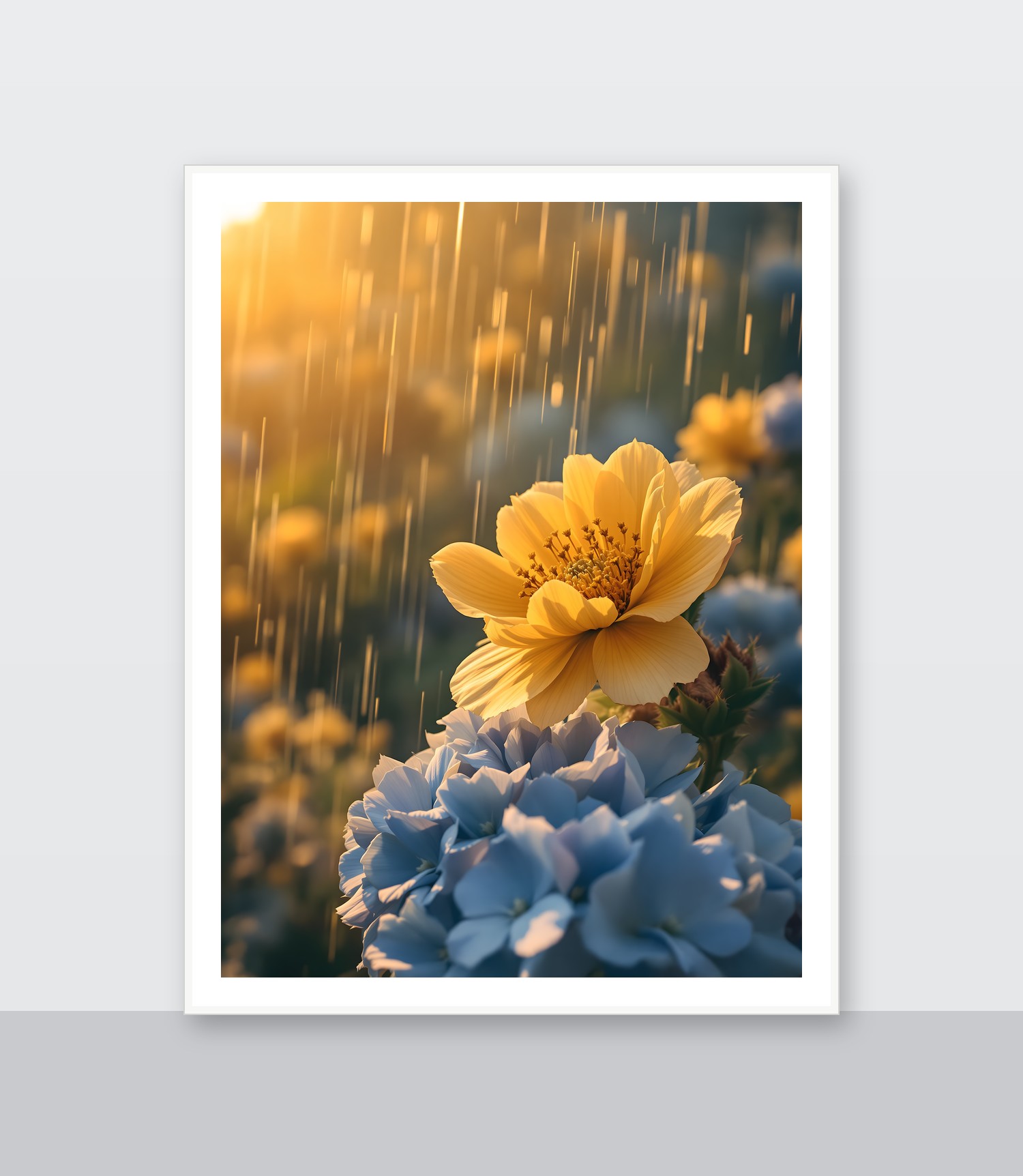 White frame
