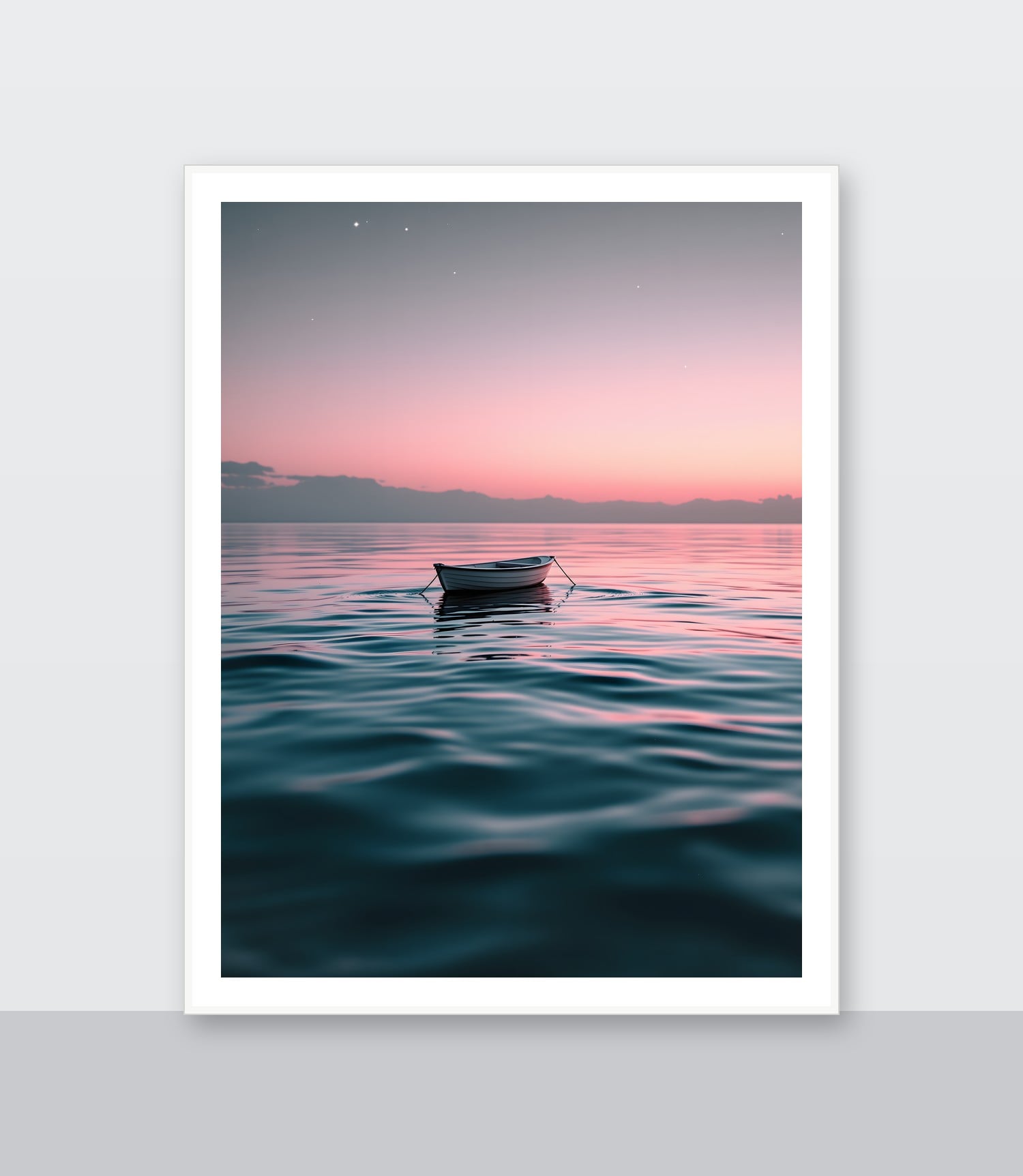 White frame