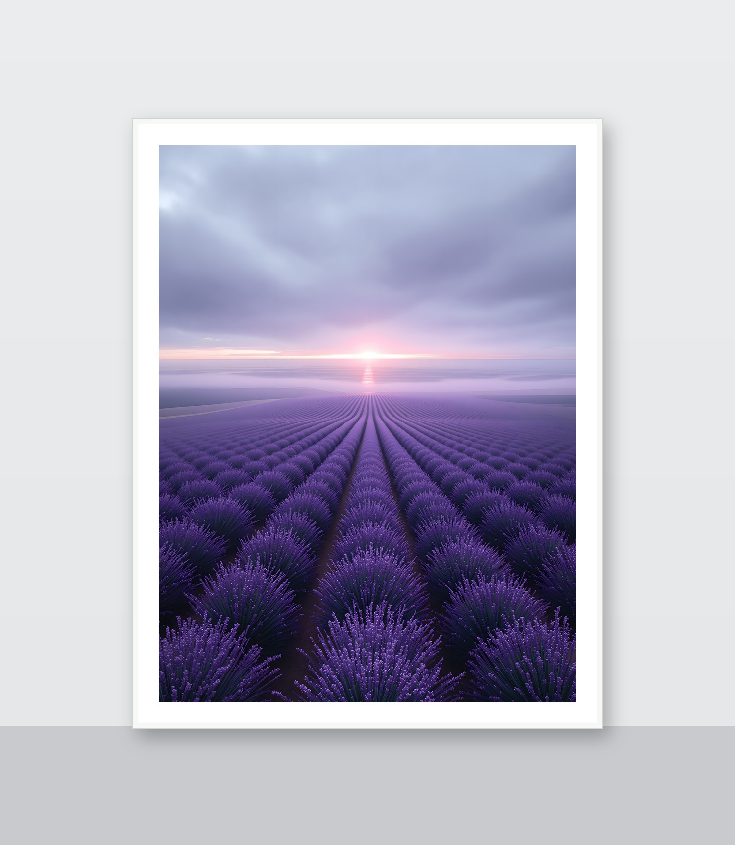 White frame