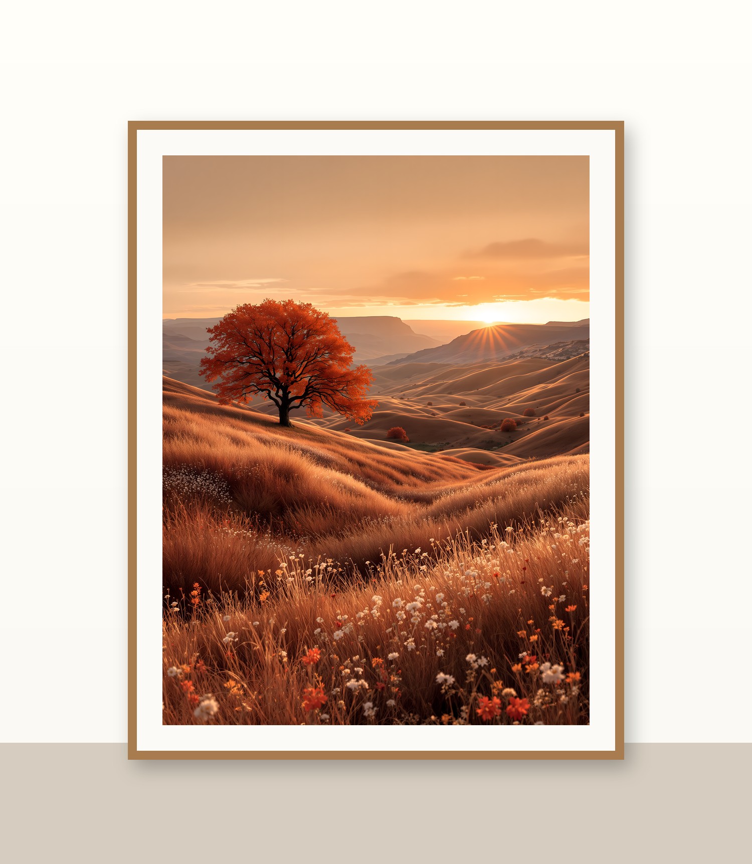 Oak frame
