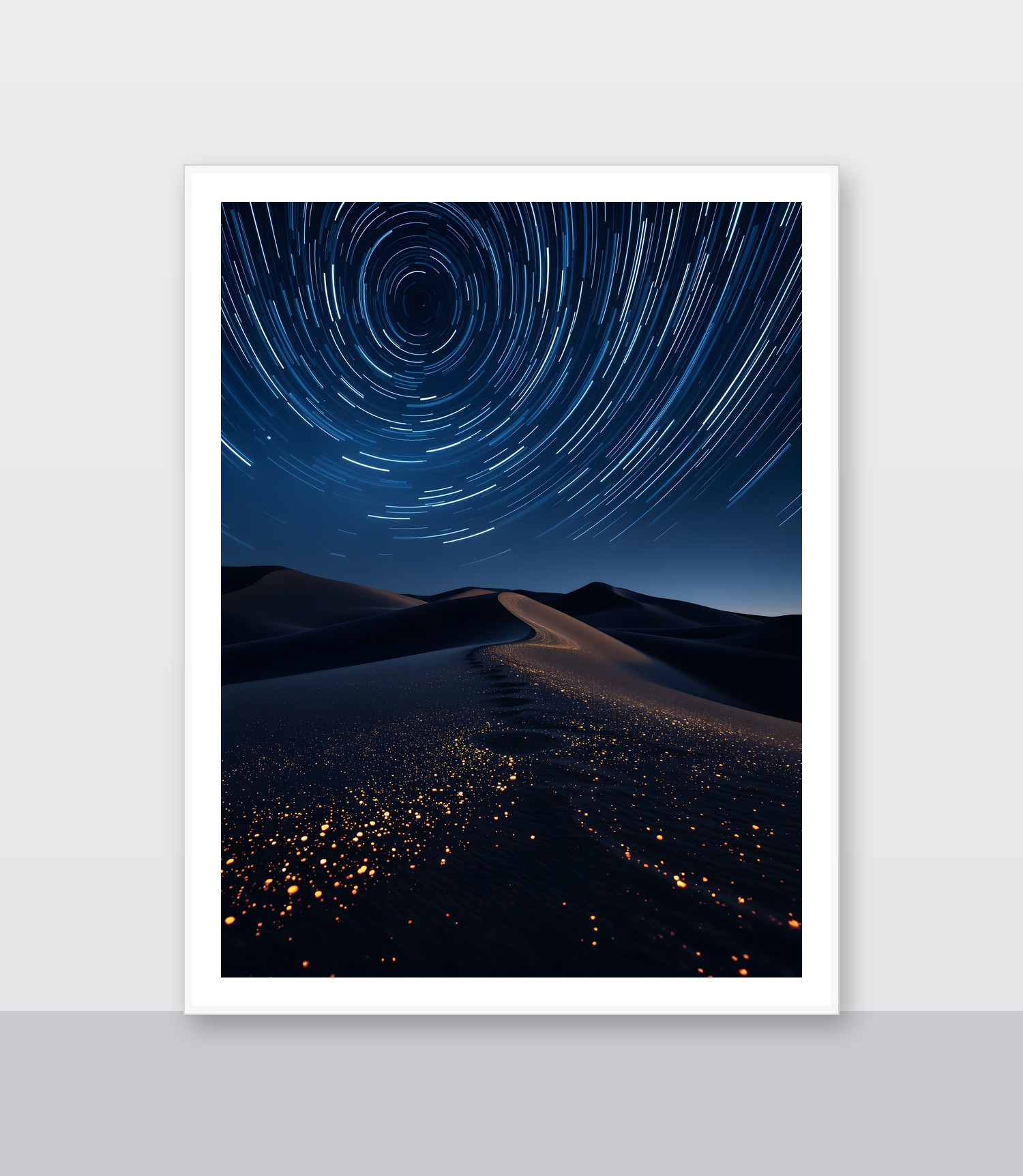 White frame