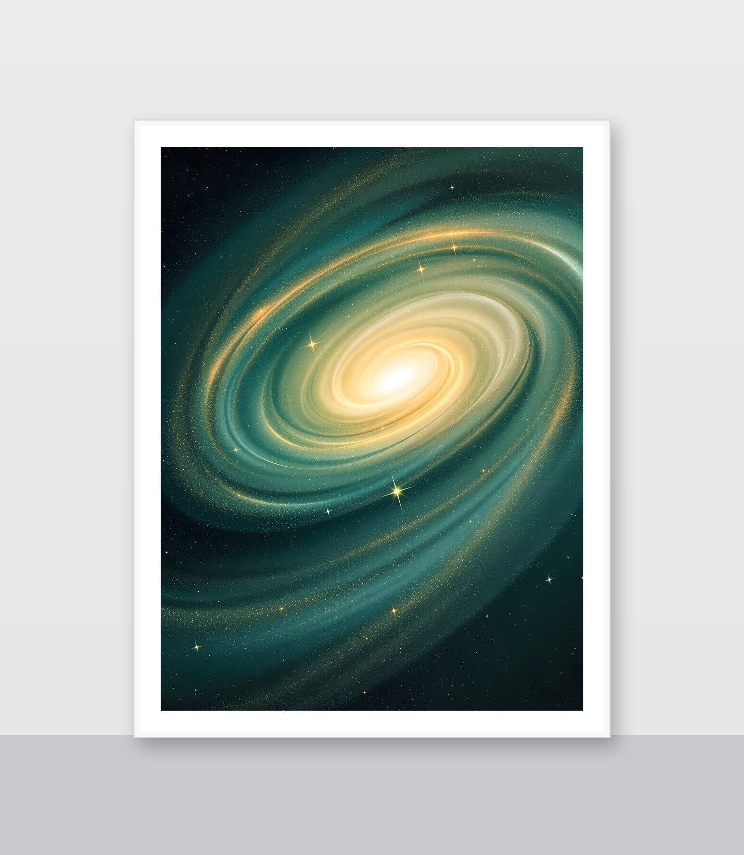 White frame