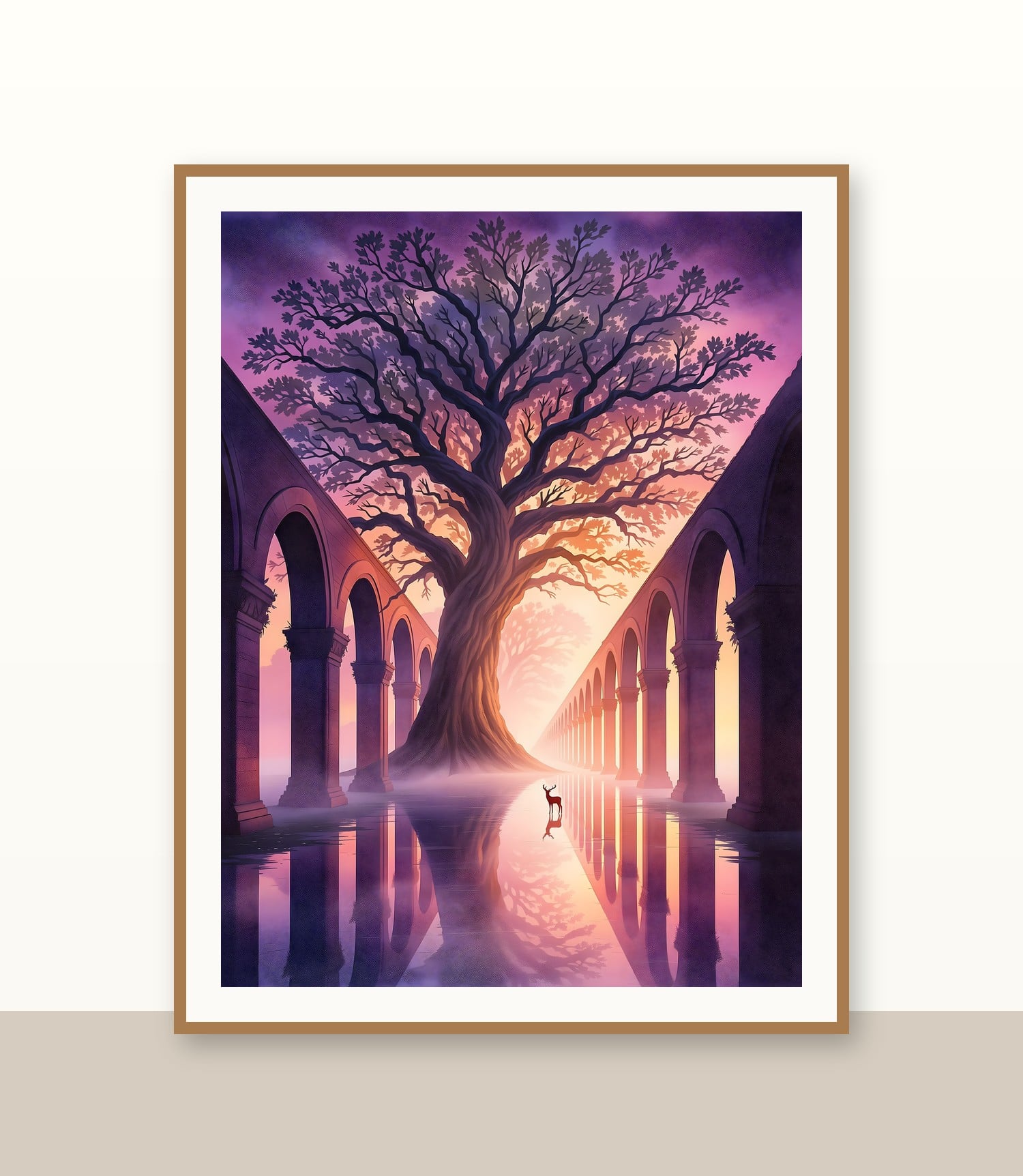 Oak frame