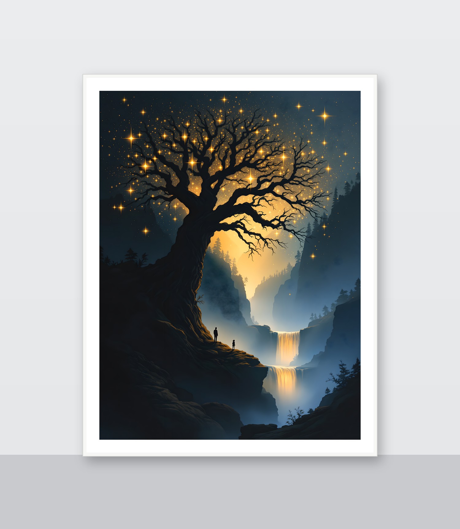 White frame