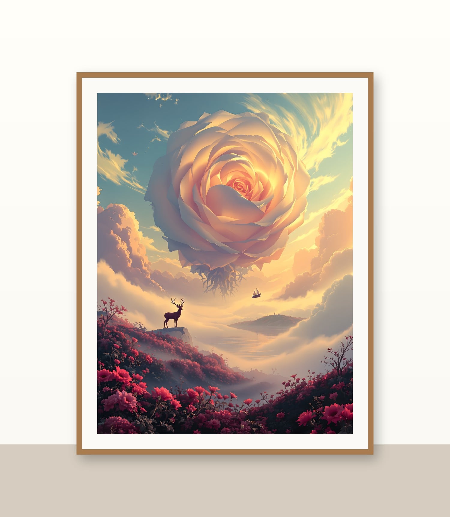 Oak frame
