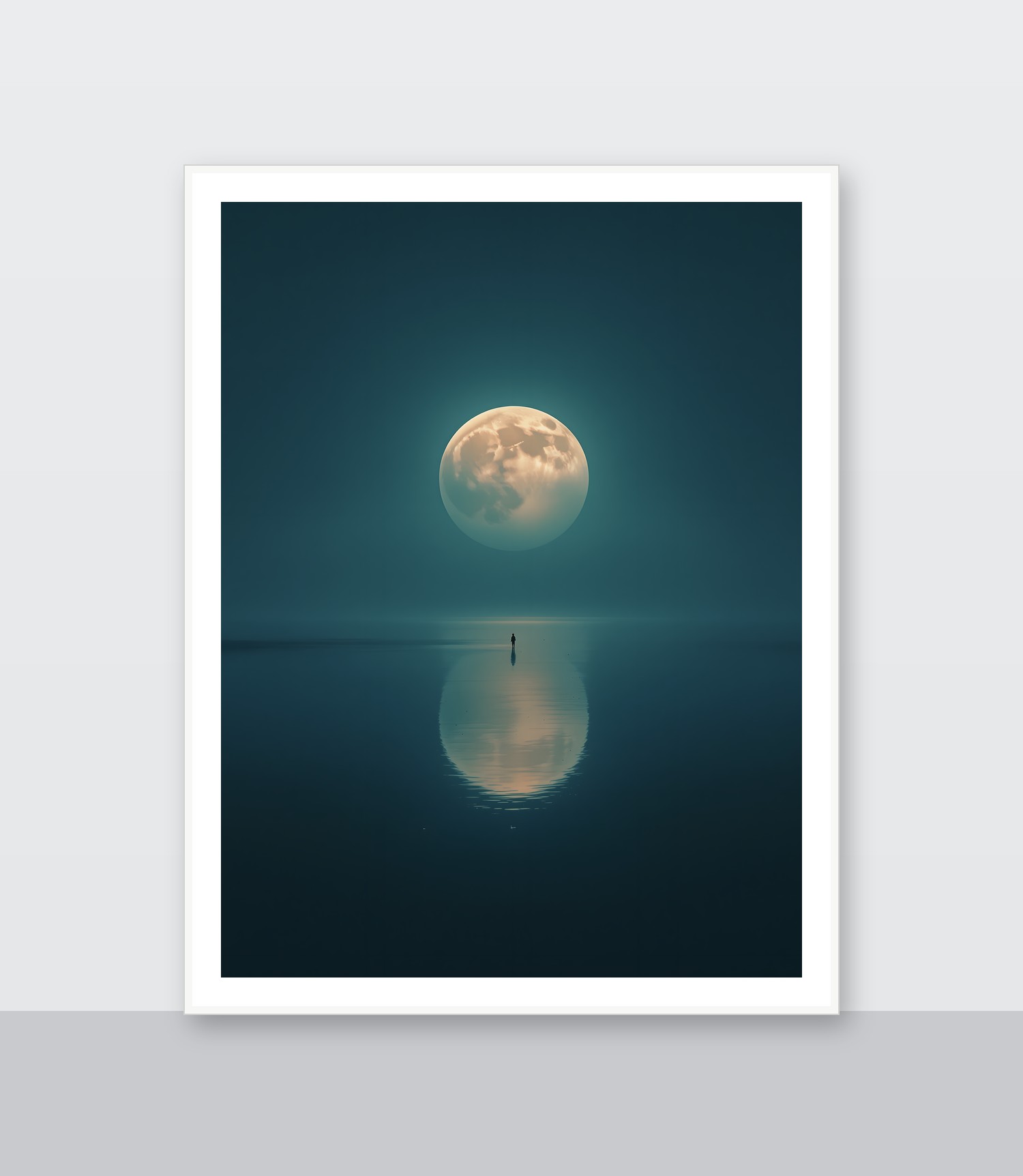 White frame