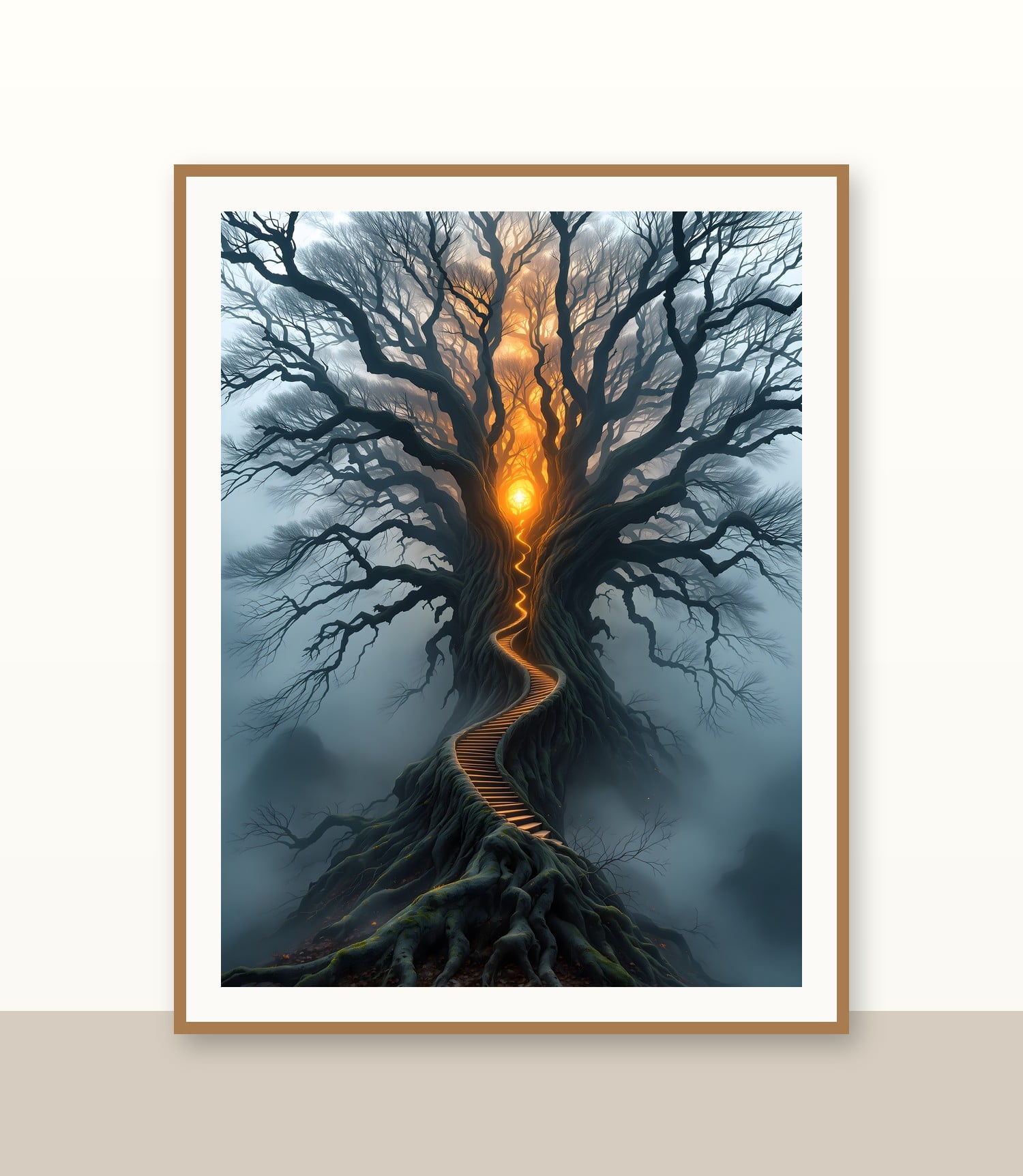 Oak frame