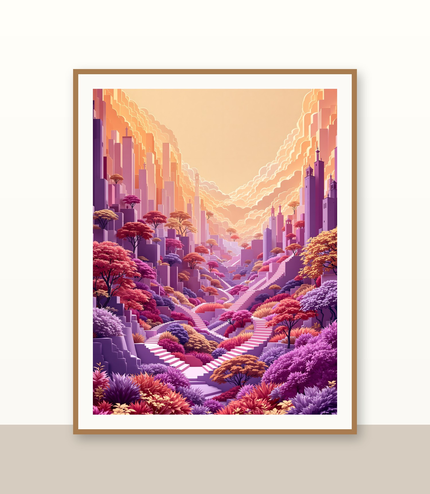 Oak frame