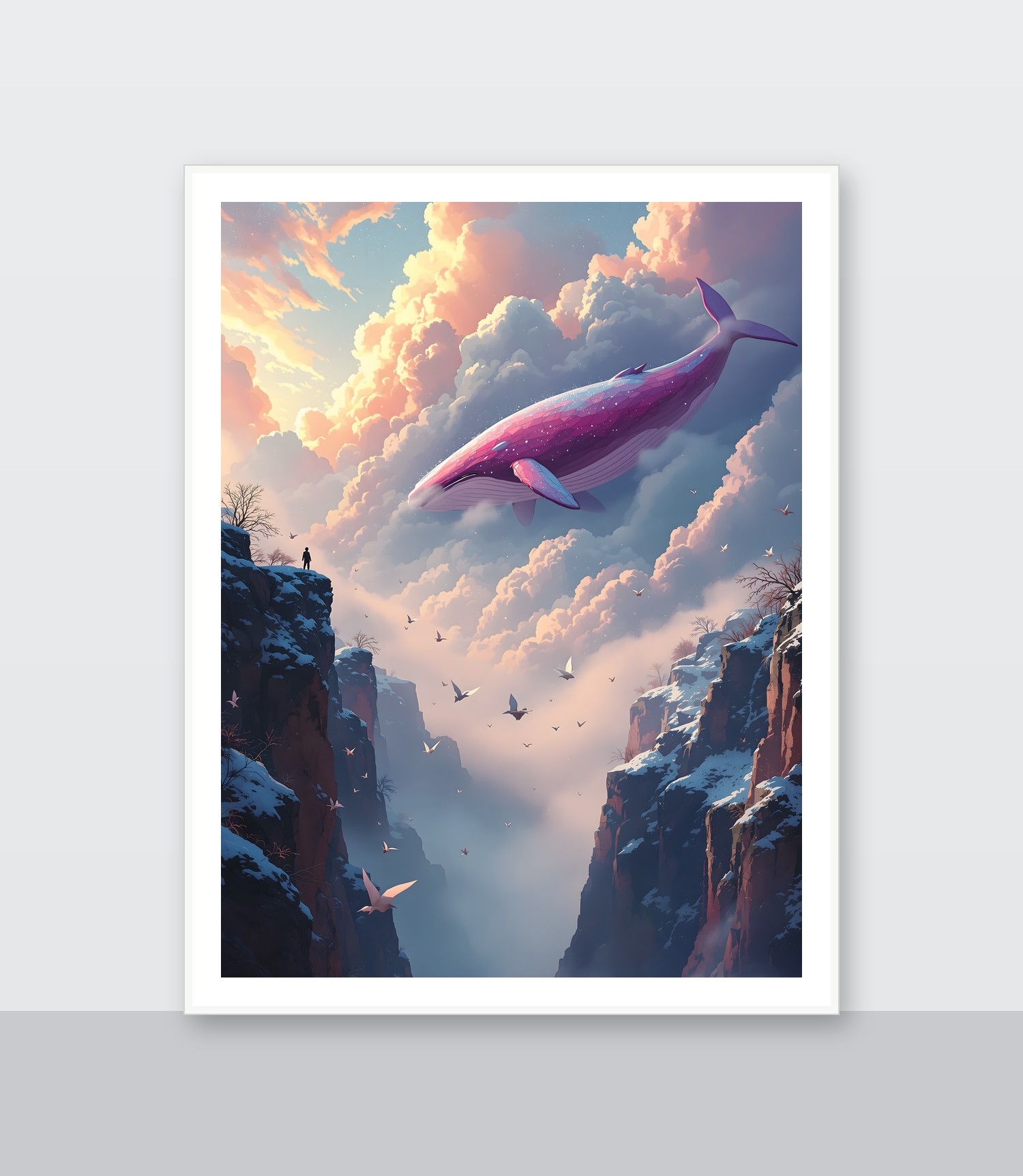 White frame