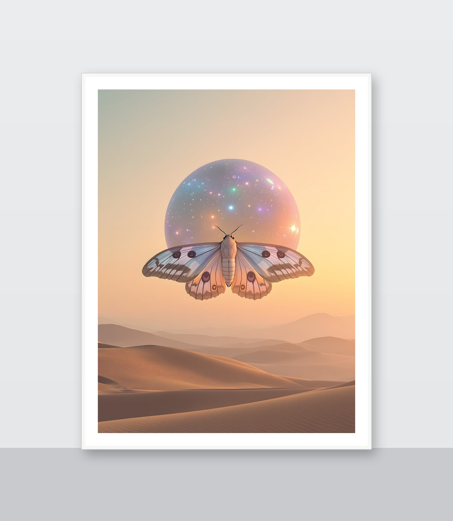 White frame