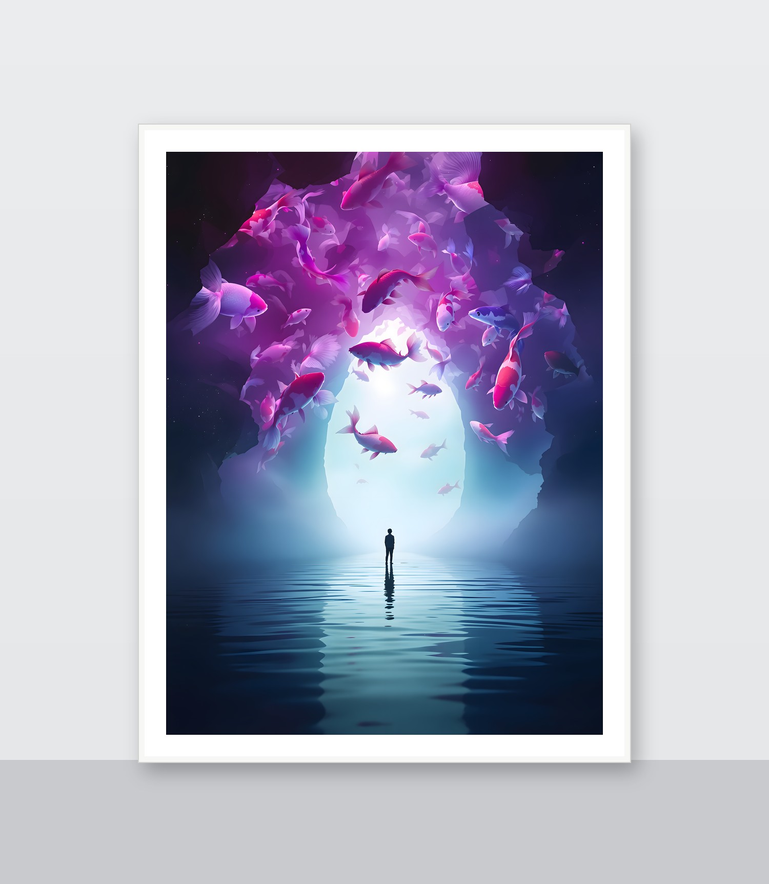 White frame