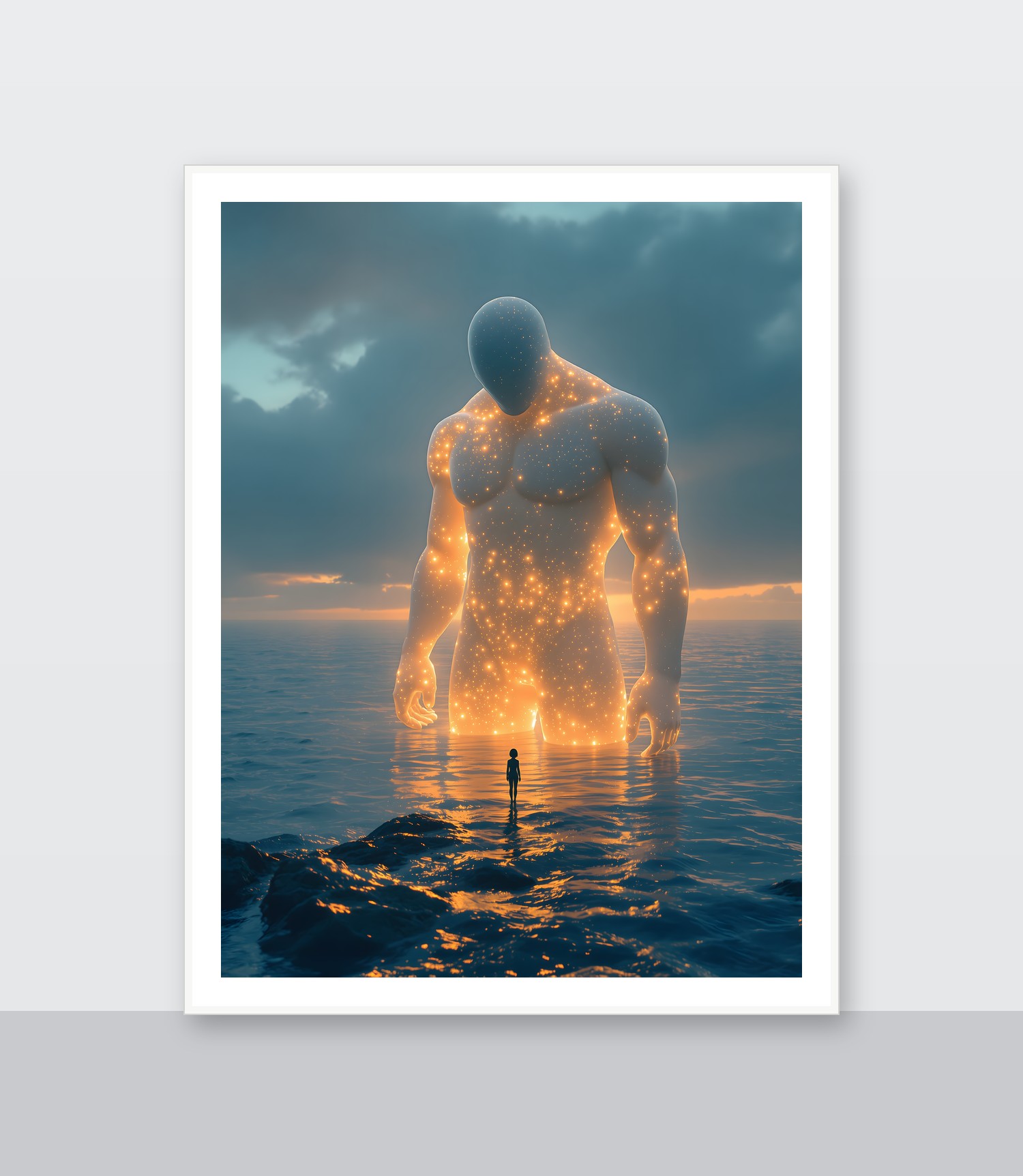 White frame
