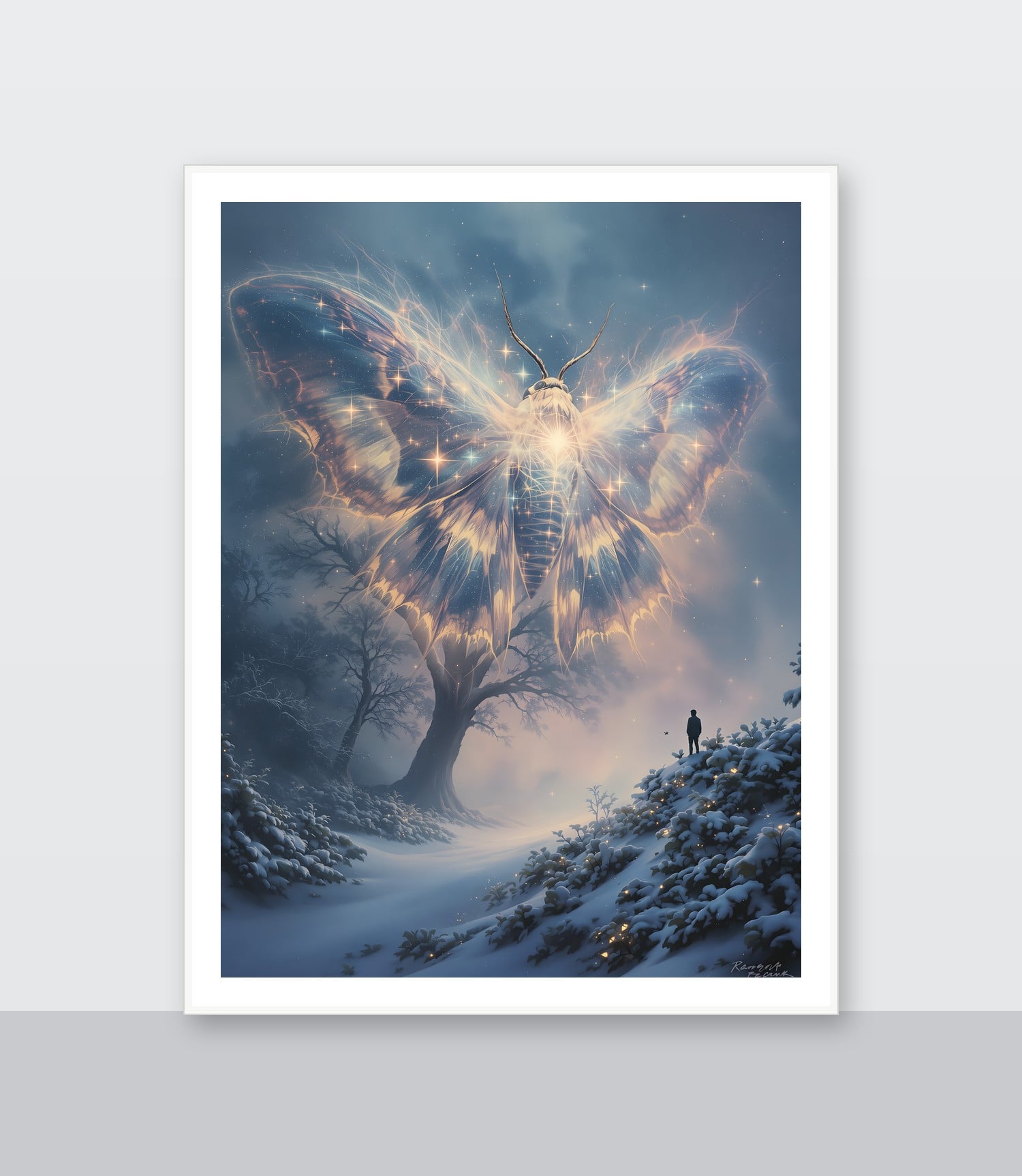 White frame