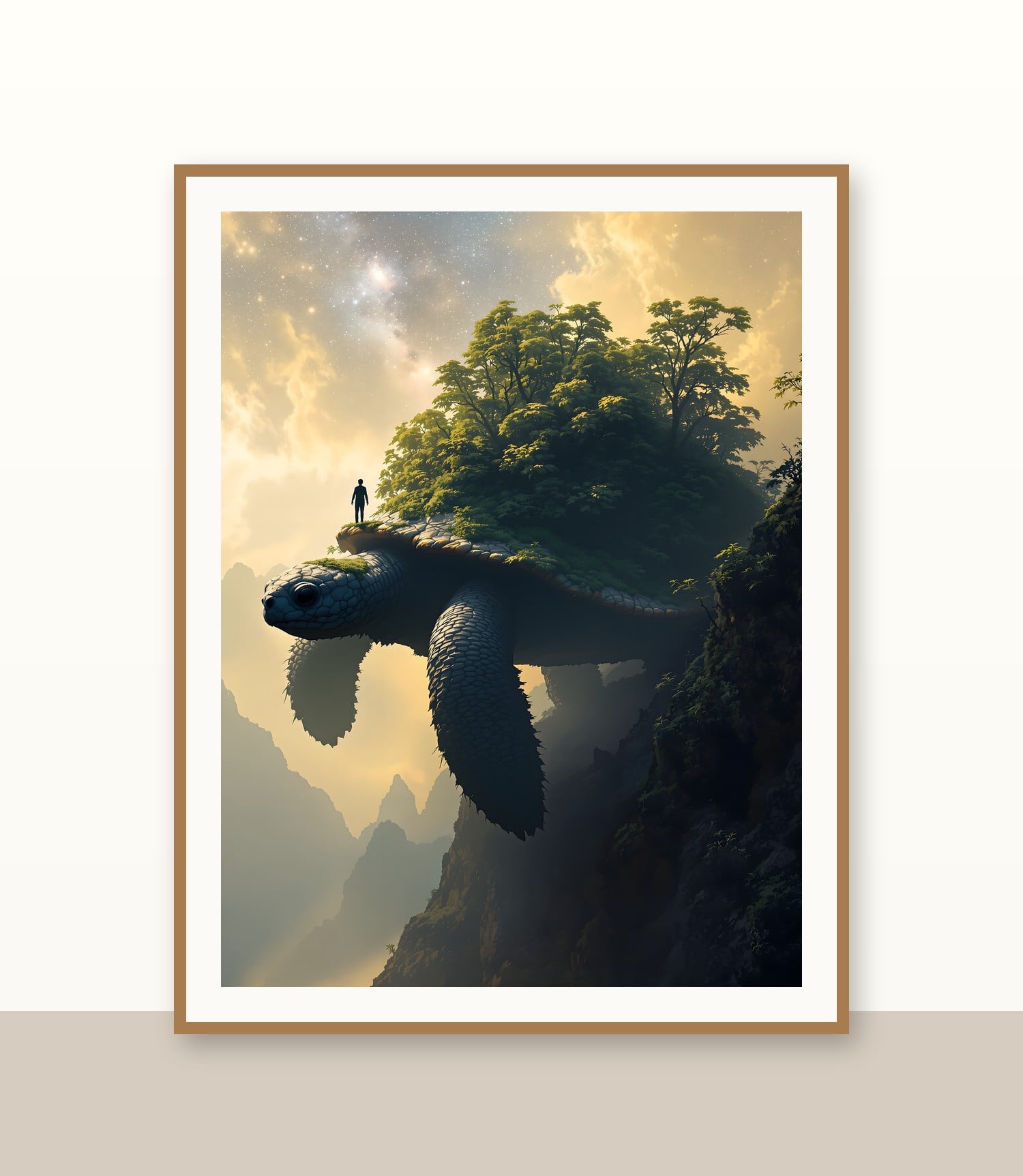 Oak frame