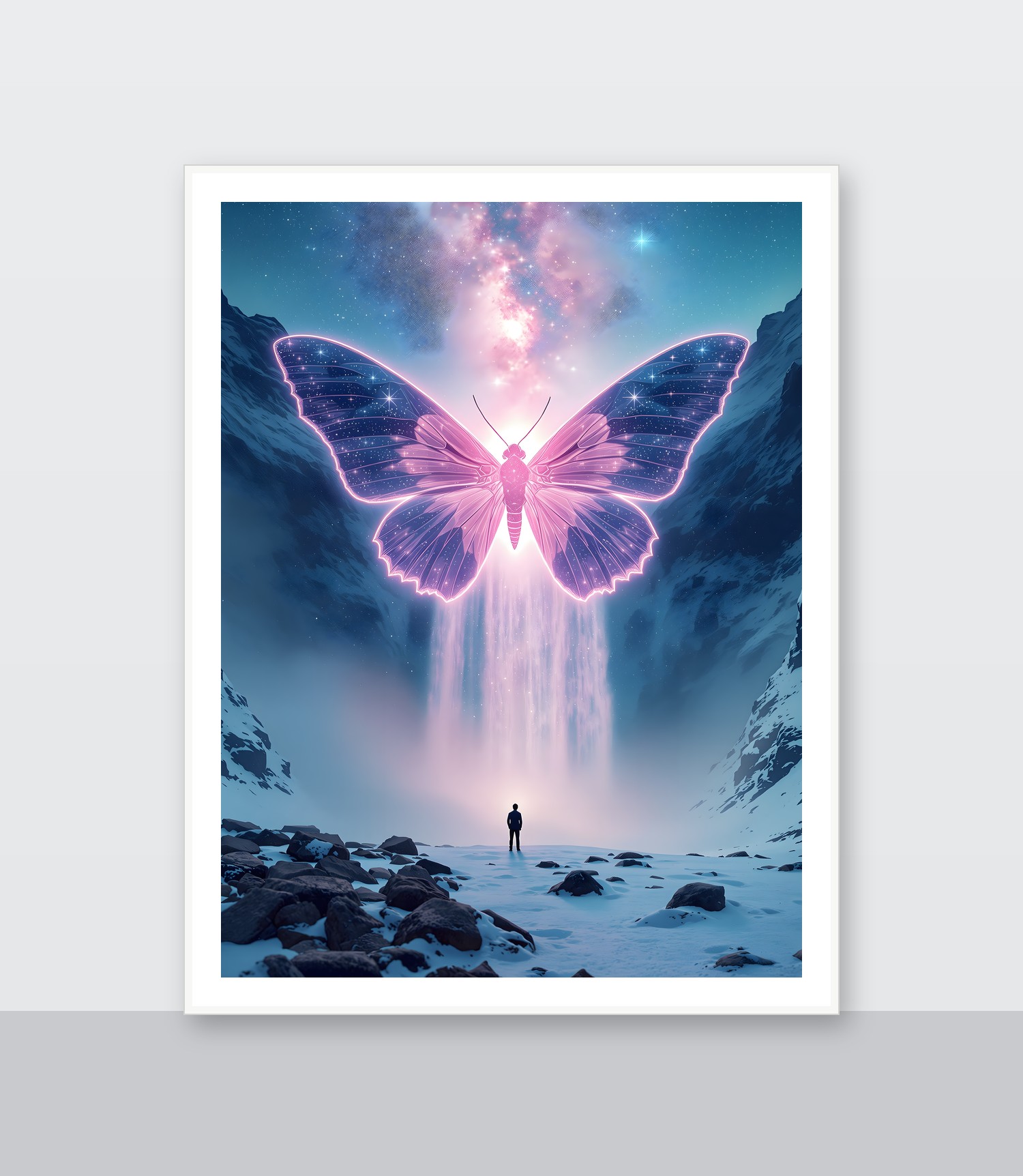 White frame