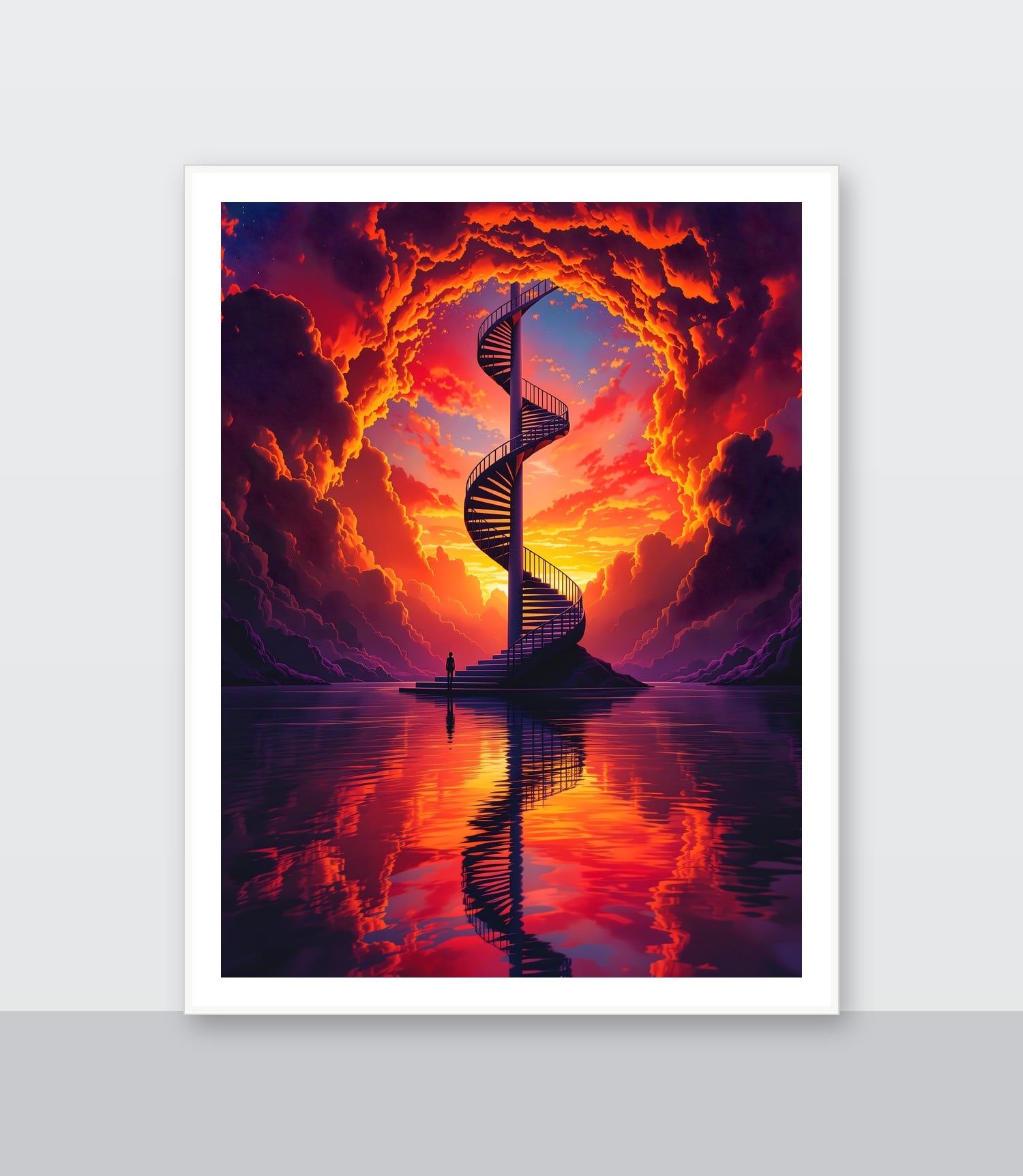 White frame