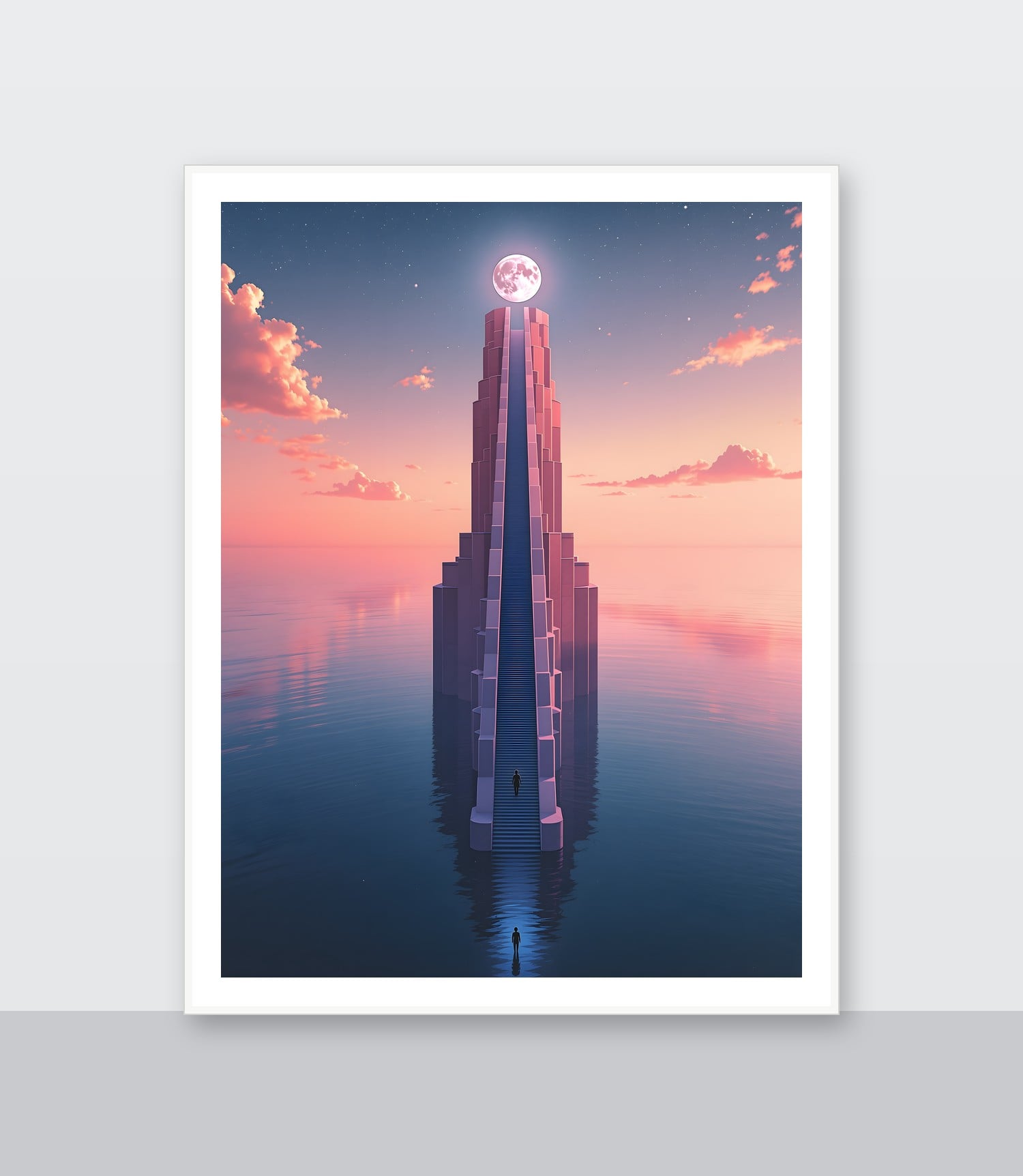 White frame