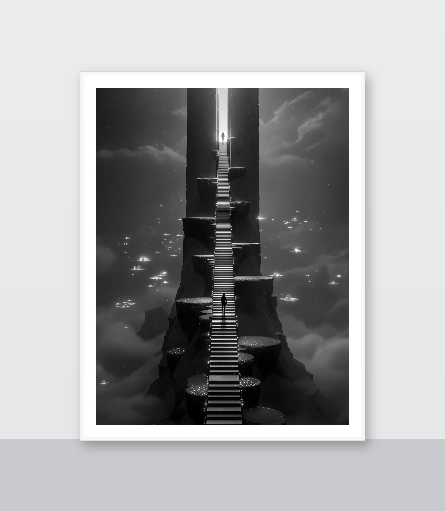White frame