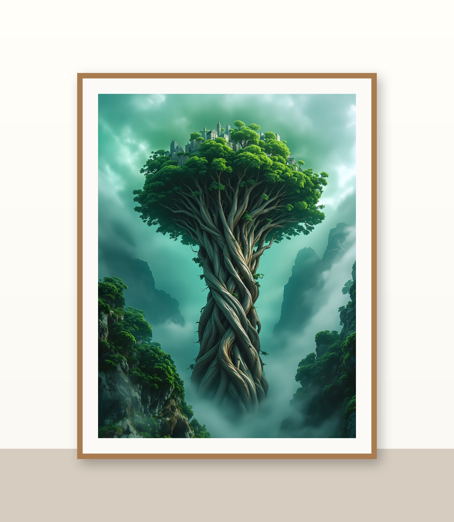 Oak frame