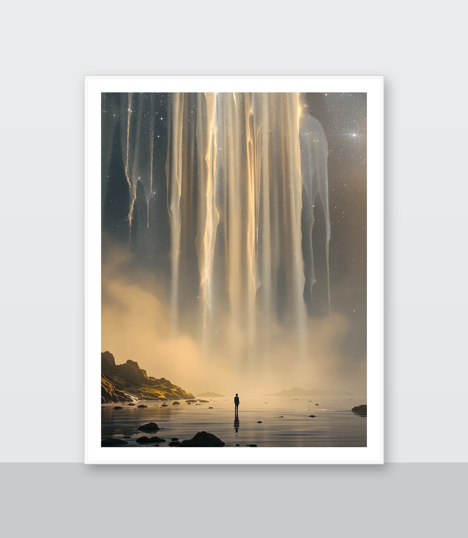 White frame