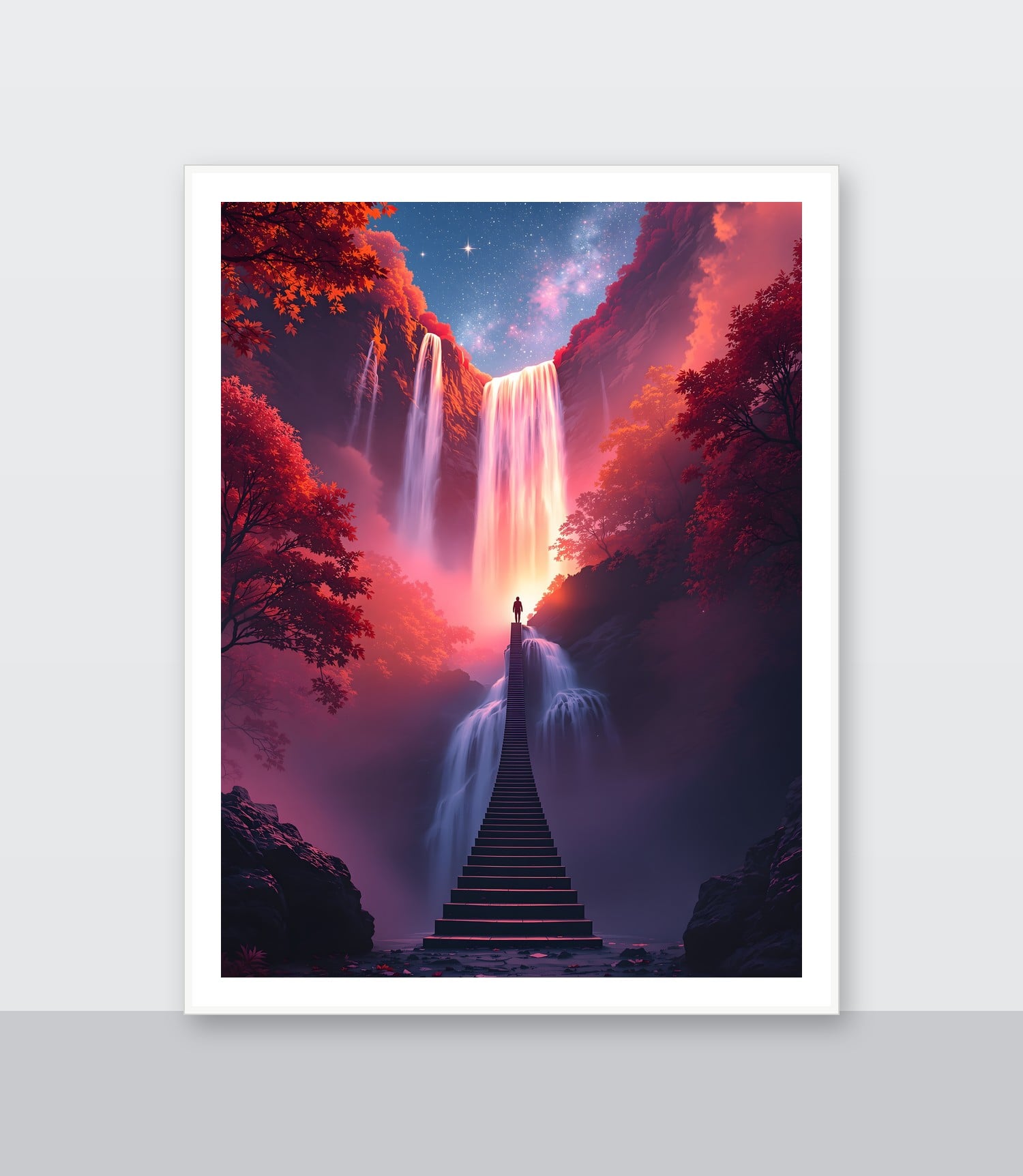 White frame