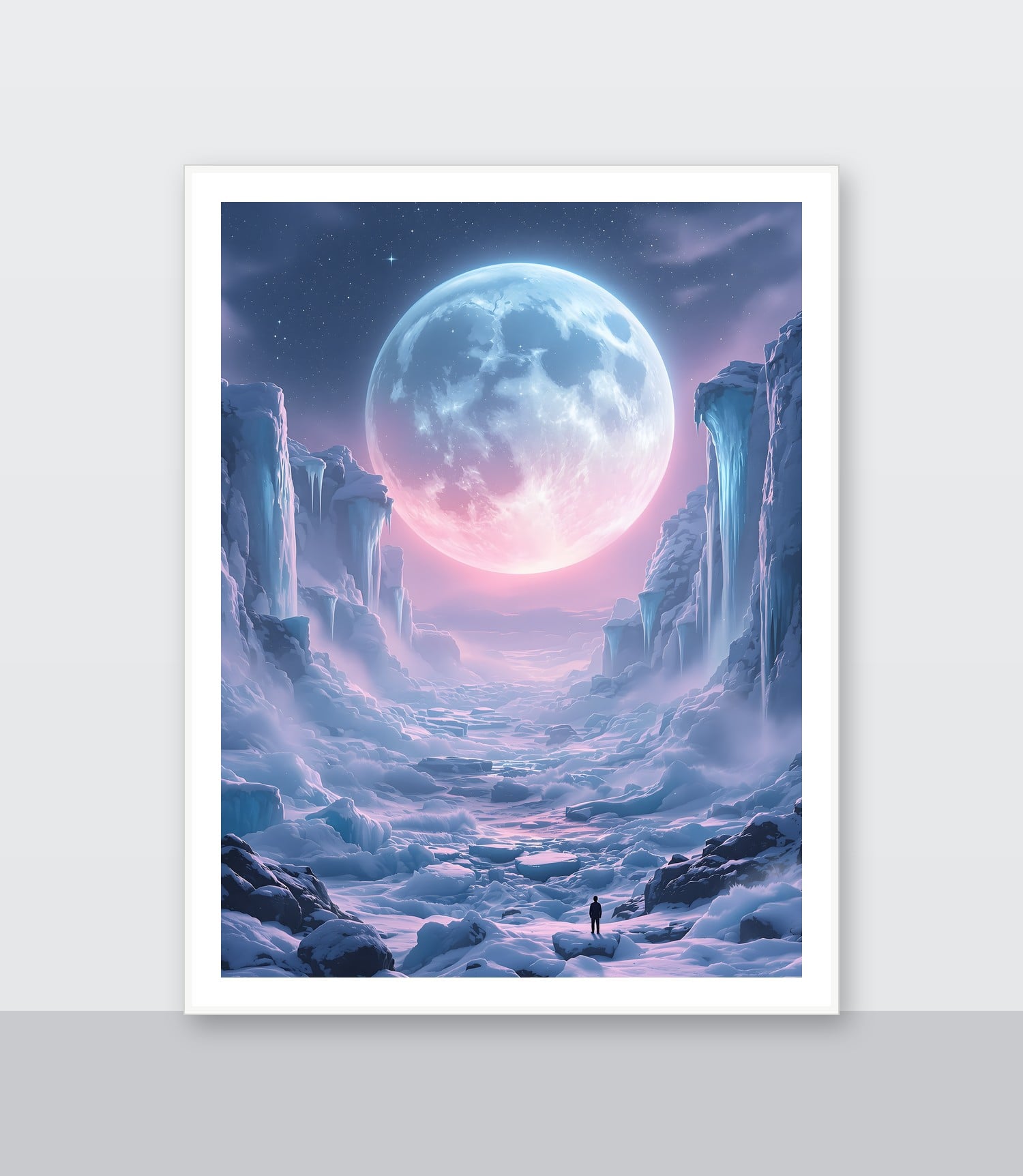 White frame