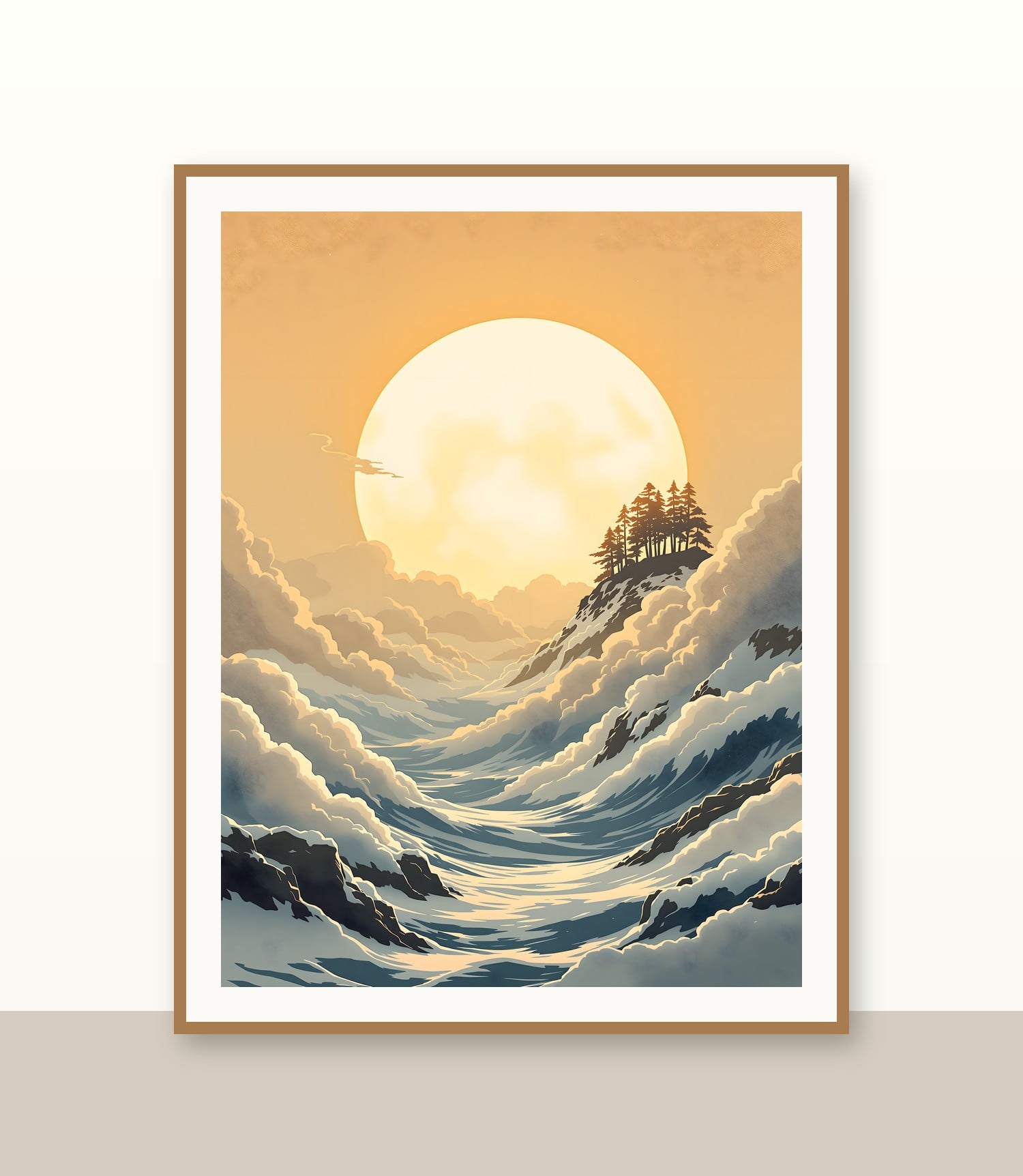 Oak frame