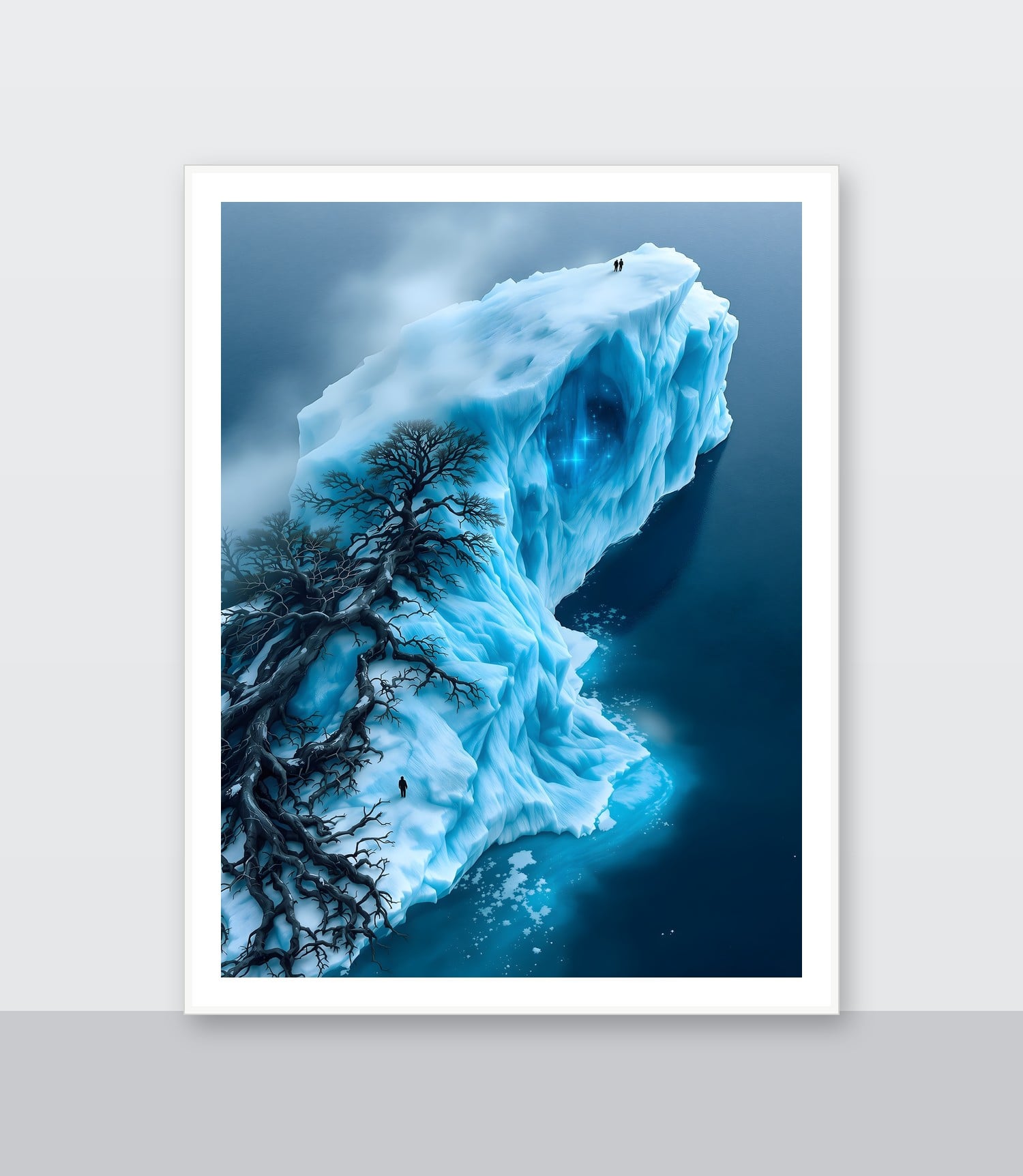 White frame