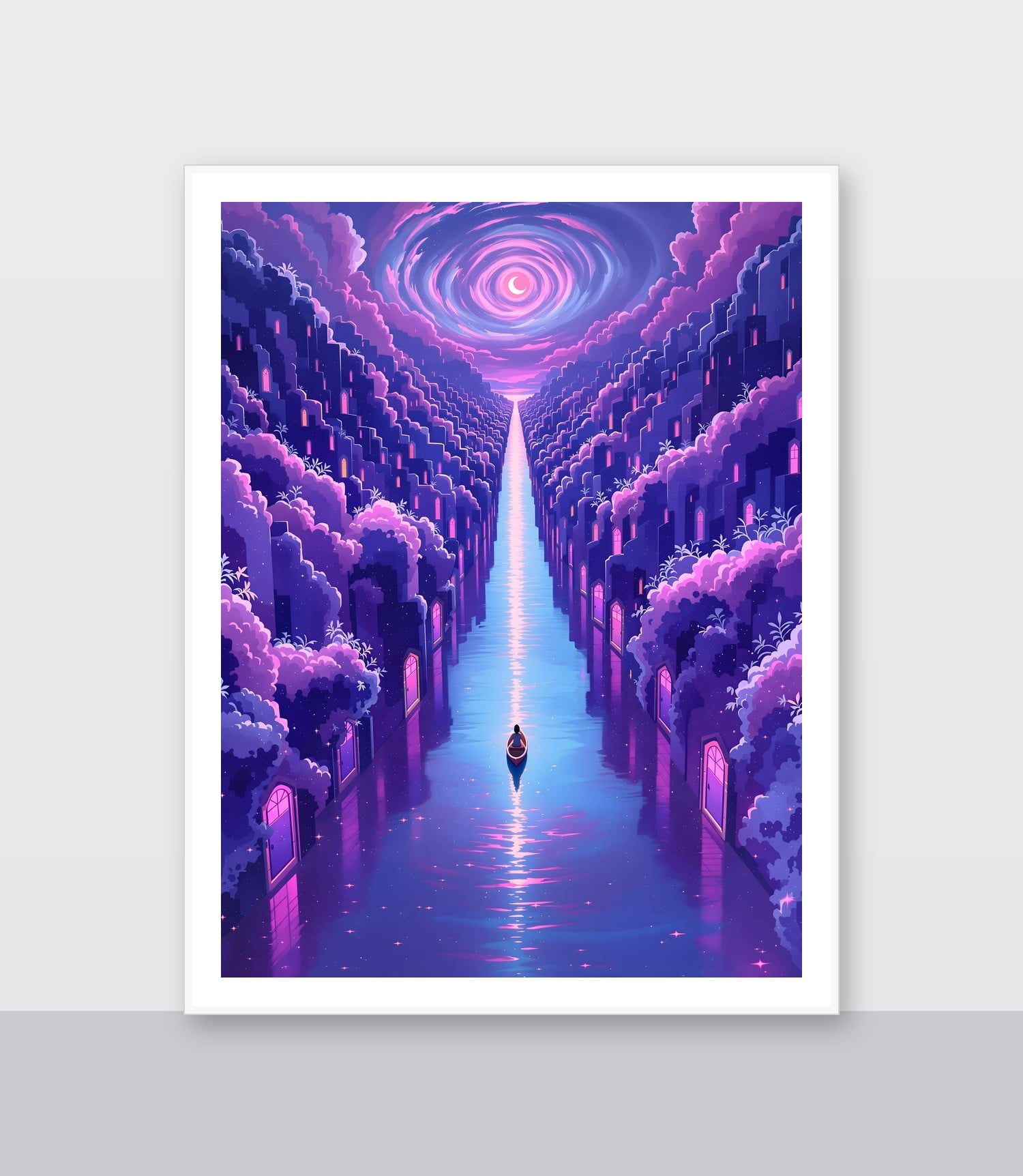 White frame