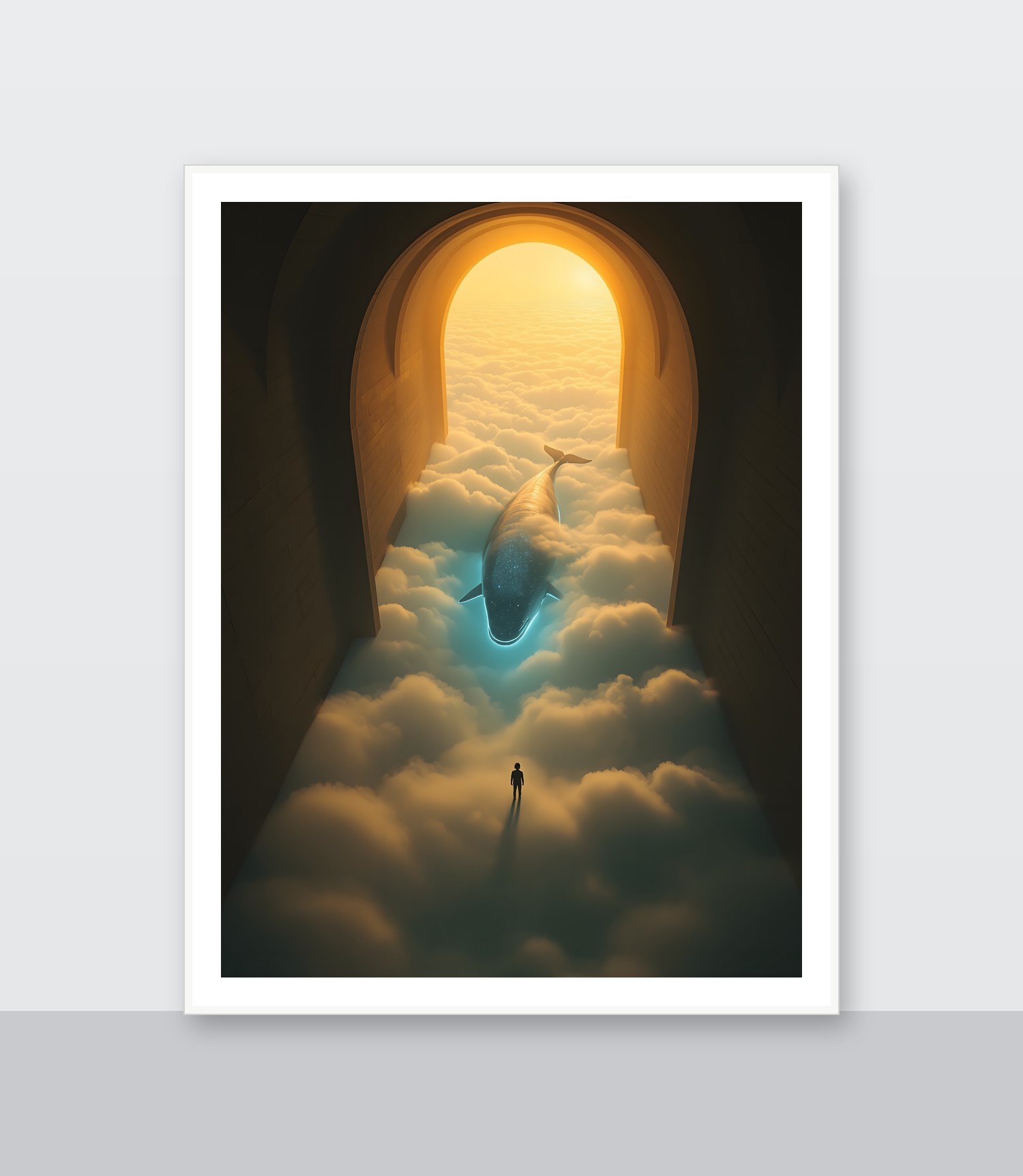 White frame