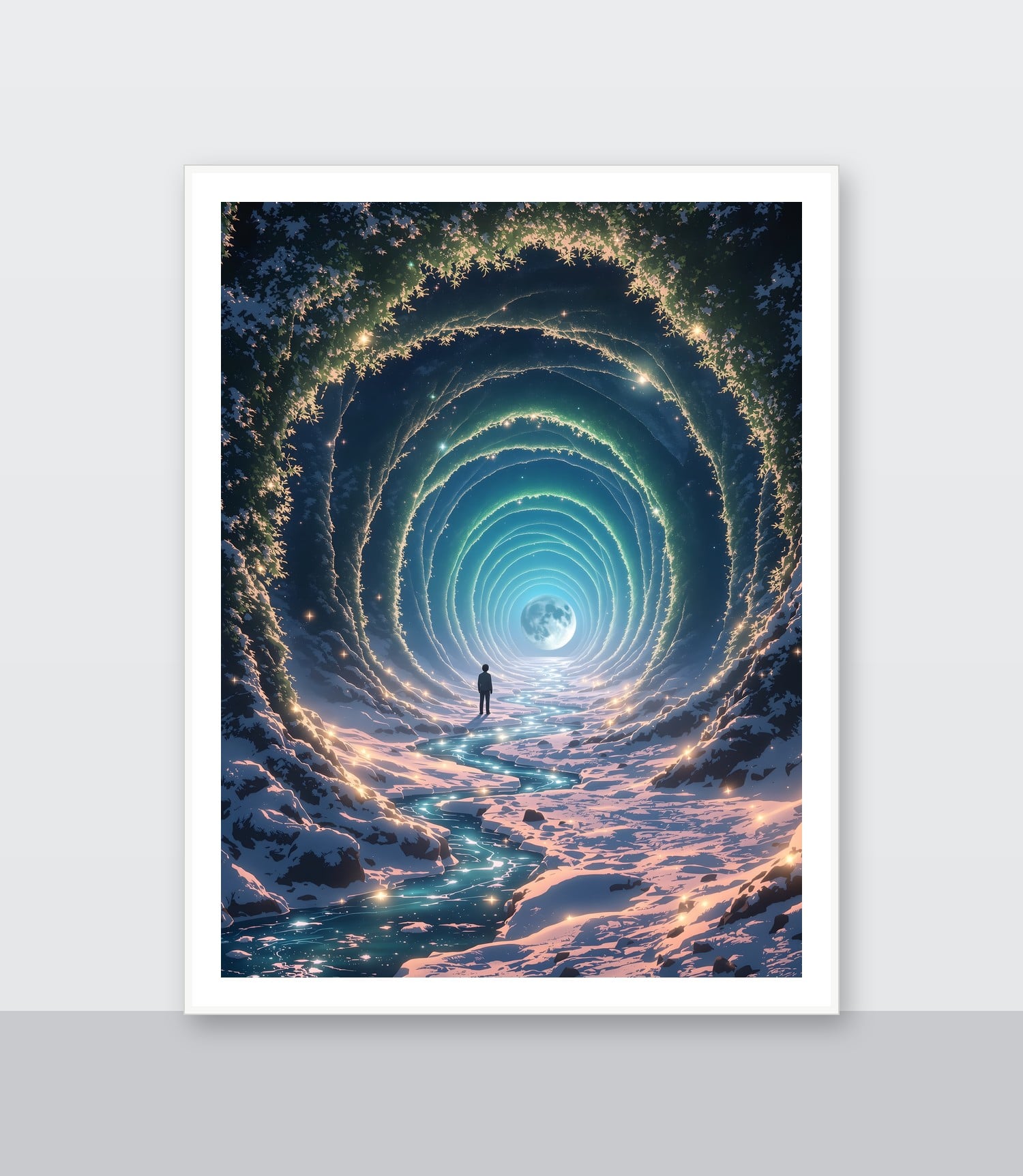 White frame